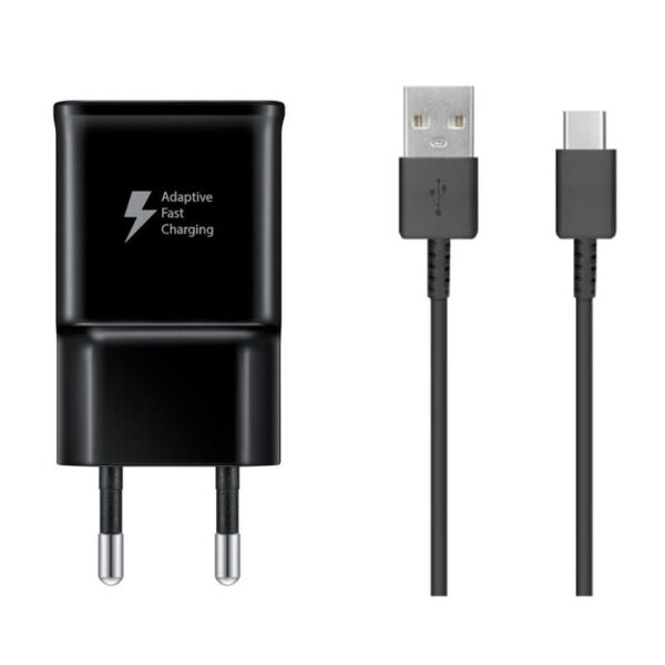 SAMSUNG - Original 15W Travel Charger + USB-C Cable BULK