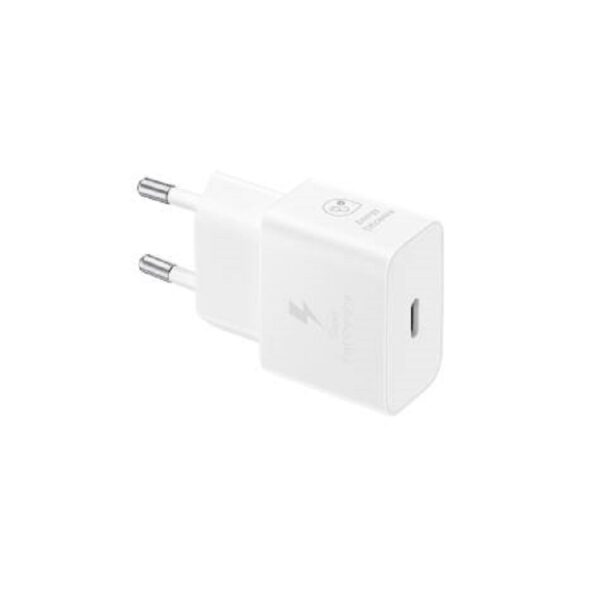 SAMSUNG - ORIGINAL EP-T2510NWE USB-C Fast Travel Charger 25W WHITE BLISTER