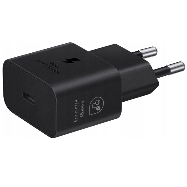 SAMSUNG - ORIGINAL EP-T2510NBE USB-C Fast Travel Charger 25W BLACK BLISTER